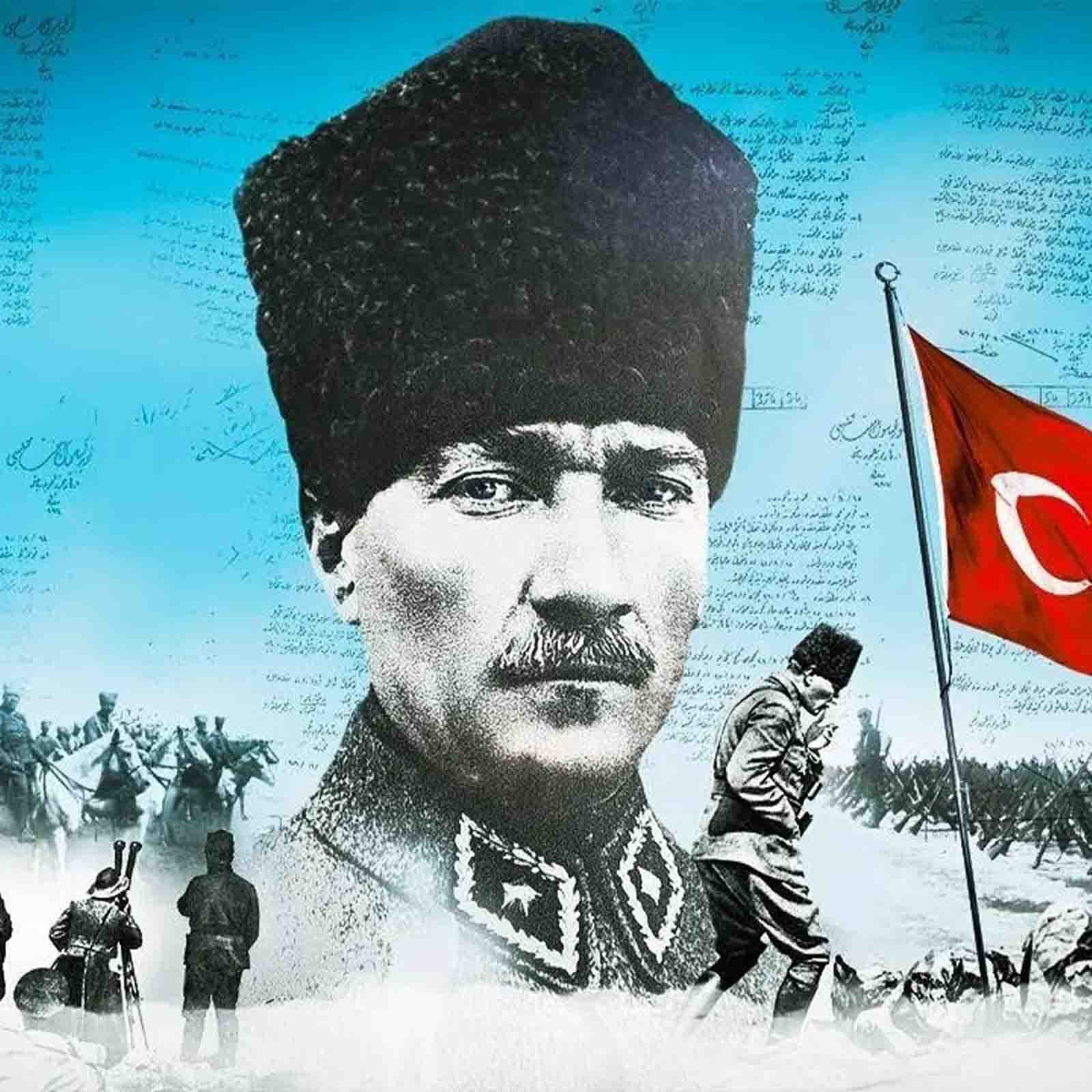 Портрет Мустафы Кемаля Ататюрка